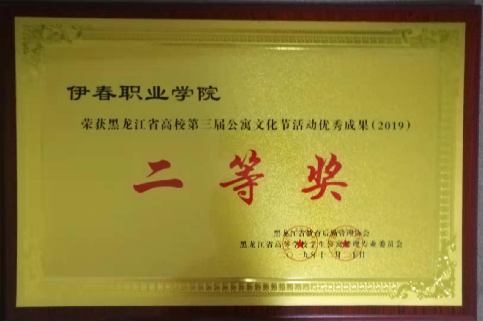 我校榮獲黑龍江省高校第三屆公寓文化節(jié)活動優(yōu)秀成果二等獎